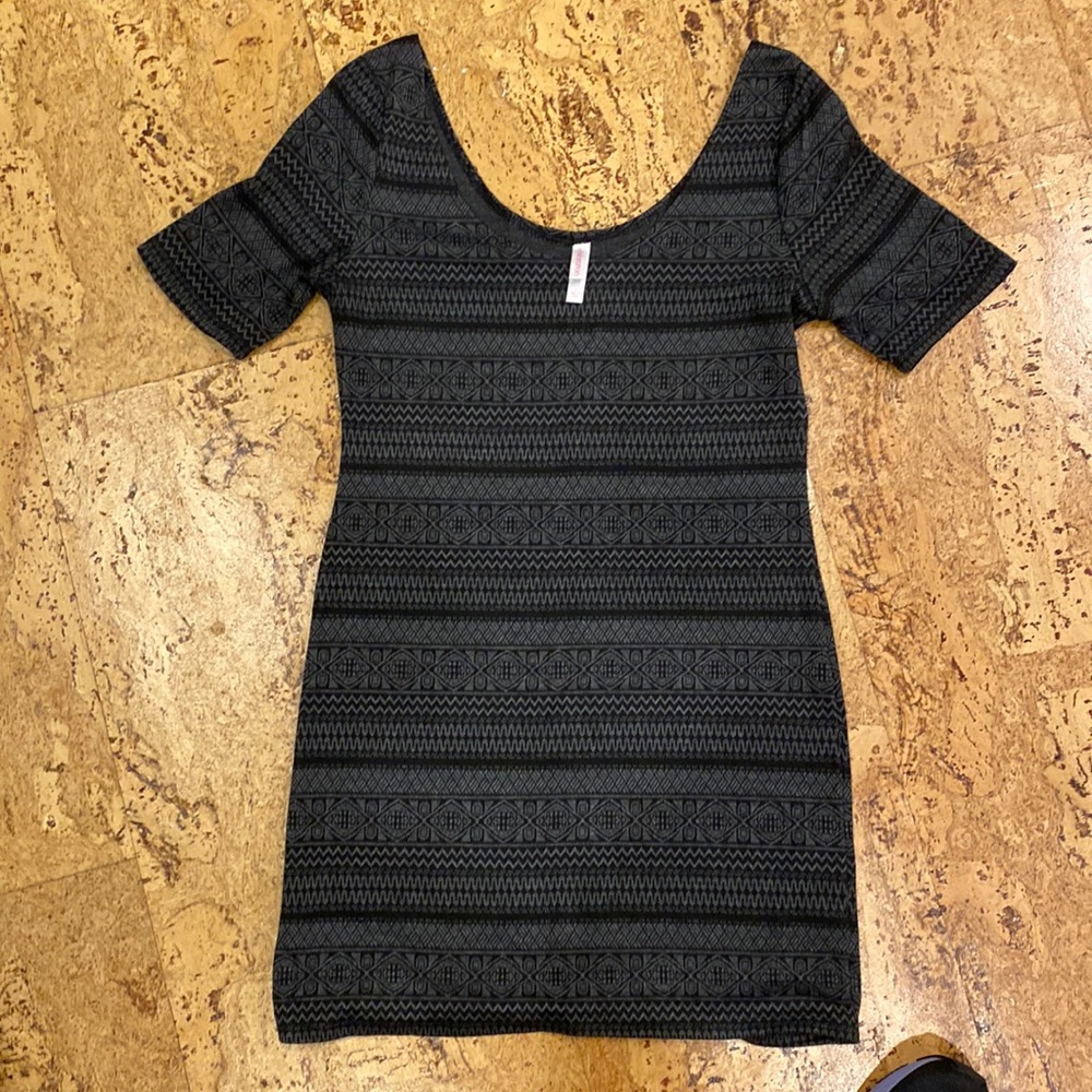 Dress with pattern